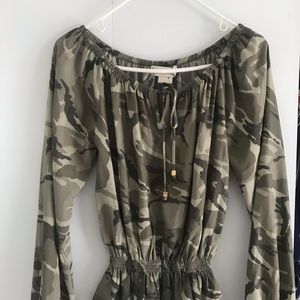 Michael Kors Camouflaged blouse